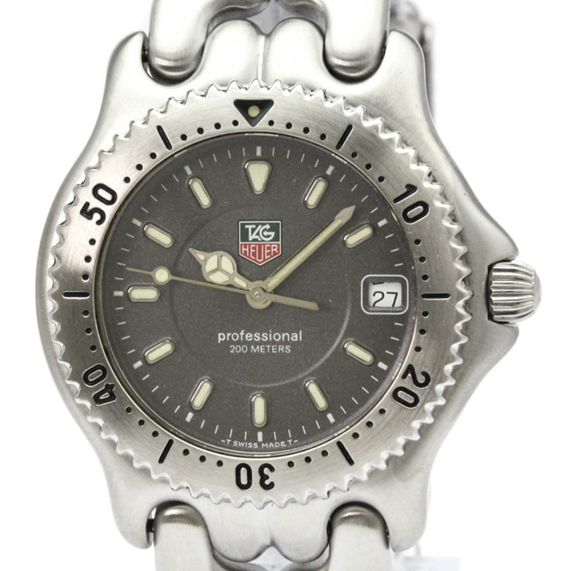 TAG HEUER 豪雅 Sel Professional 200米精鋼石英男錶 WG1113 拋光款-0
