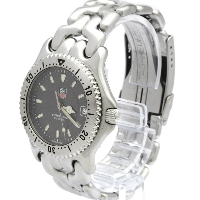 TAG HEUER 豪雅 Sel Professional 200米精鋼石英男錶 WG1113 拋光款-1