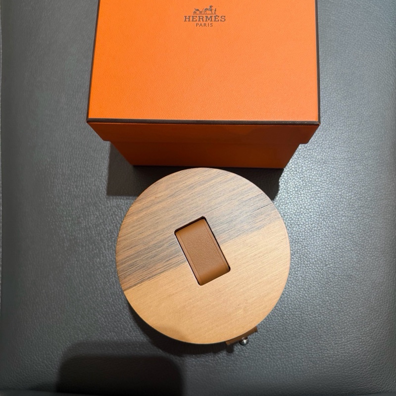 Hermes Heure H 腕錶 25mm 黑色銀盤 Epsom皮 原價$29700-4