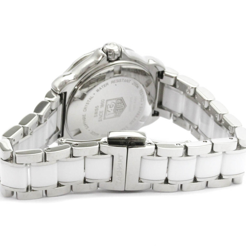 TAG HEUER 豪雅 Formula 1 鑽石陶瓷精鋼女錶 WAH1315 拋光-4