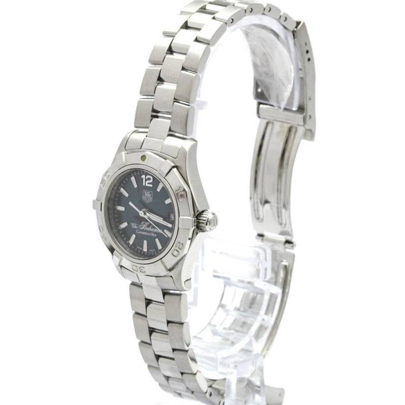 泰格豪雅 Aquaracer 巴哈馬加勒比海限量版腕錶 WAF141R 拋光-1