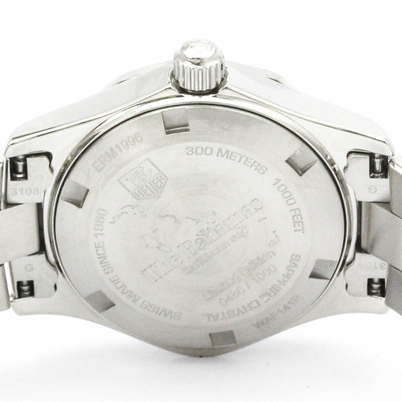 泰格豪雅 Aquaracer 巴哈馬加勒比海限量版腕錶 WAF141R 拋光-5