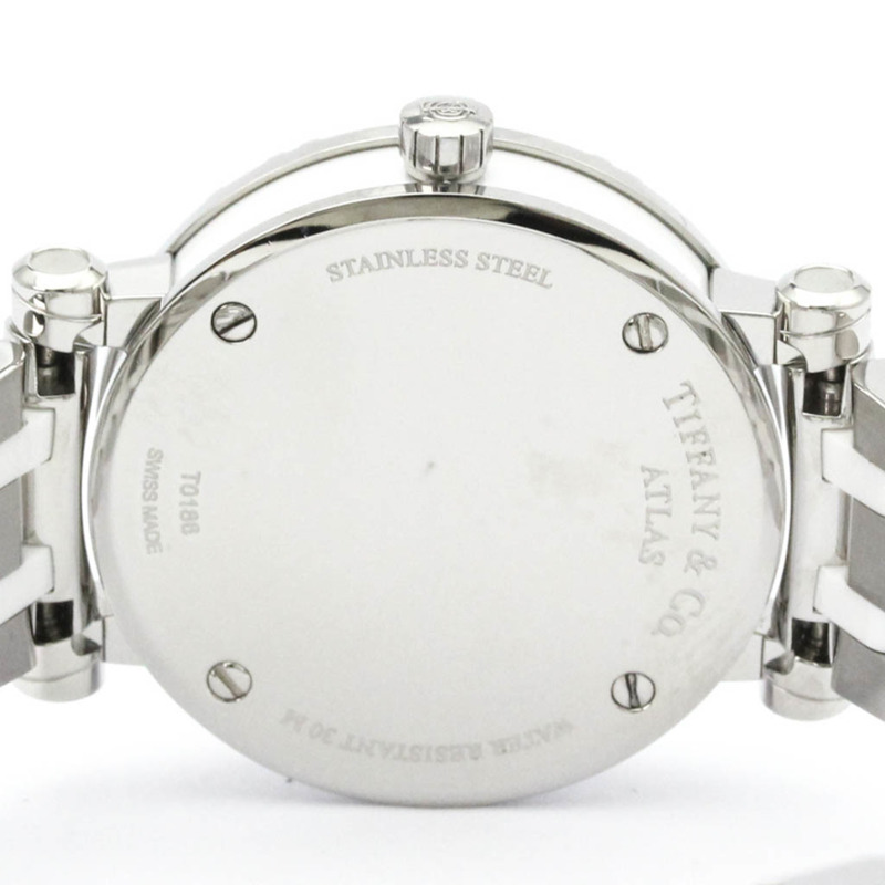 Tiffany Atlas 陶瓷精鋼女士腕錶 Z1300.11.11A20A00A 拋光-5