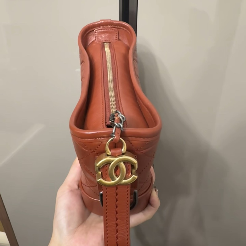 香奈兒 流浪包小號 限定色鐵鏽紅 #Chanel Gabrielle-2