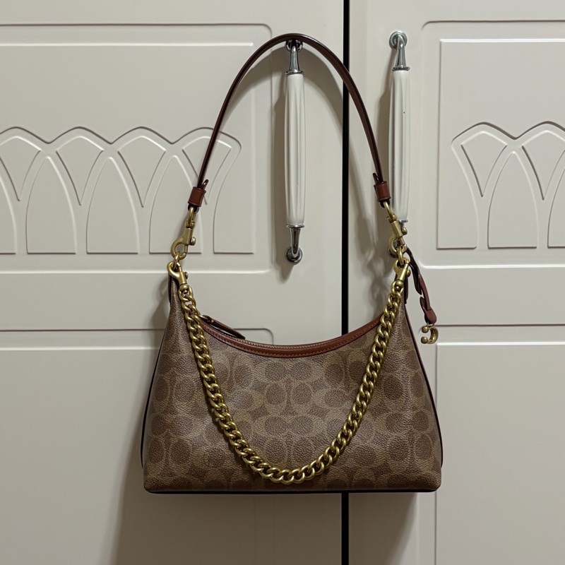 Coach Juliet 25 Signature 肩背 斜背 兩用包-0