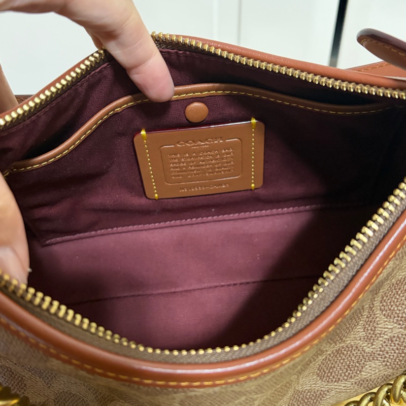 Coach Juliet 25 Signature 肩背 斜背 兩用包-7