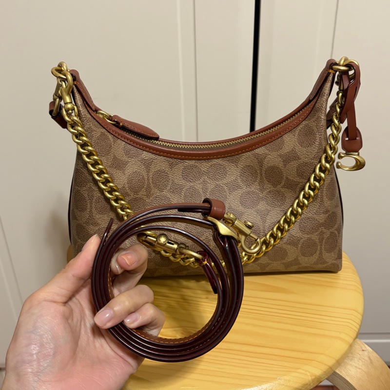 Coach Juliet 25 Signature 肩背 斜背 兩用包-8