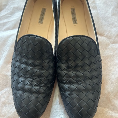 Bottega Veneta 黑色平底