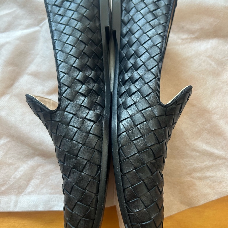Bottega Veneta 黑色平底-2