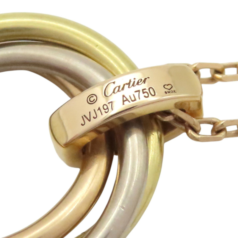 18K玫瑰金 Trinity 項鍊【Cartier 卡地亞】 B7058700-6