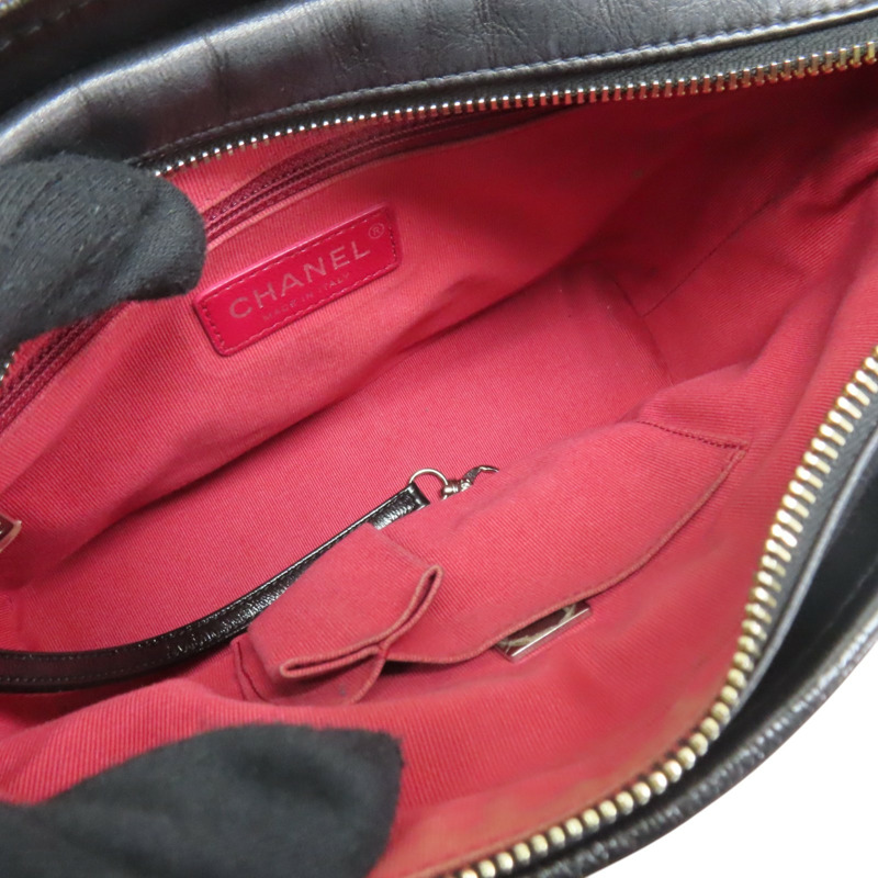 黑色牛皮 Gabriel Hobo Medium 鍊帶 肩背包 AS1521【CHANEL 香奈兒】 AS1521-4