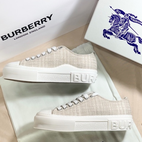 🎁全新未試穿 新款盒裝‼️全台最甜 Burberry 巴寶莉 超美厚底休閒鞋