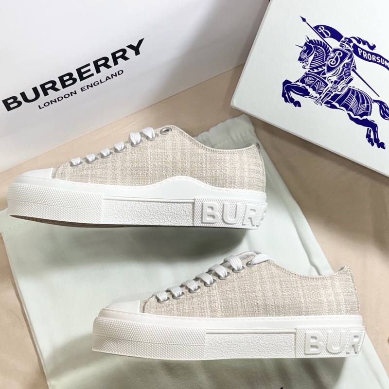 🎁全新未試穿 新款盒裝‼️全台最甜 Burberry 巴寶莉 超美厚底休閒鞋-0