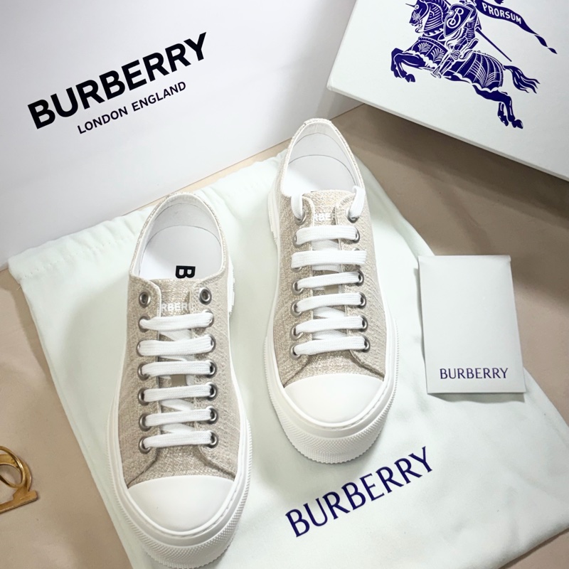 🎁全新未試穿 新款盒裝‼️全台最甜 Burberry 巴寶莉 超美厚底休閒鞋-1