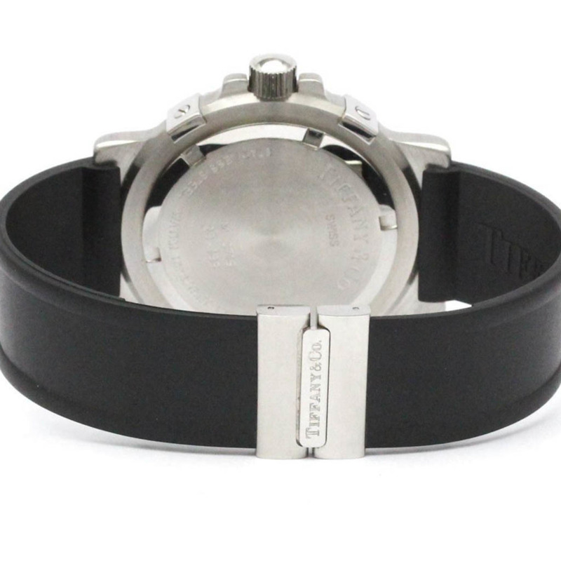 蒂芬妮潛水員石英不鏽鋼男士腕錶 M0719-4