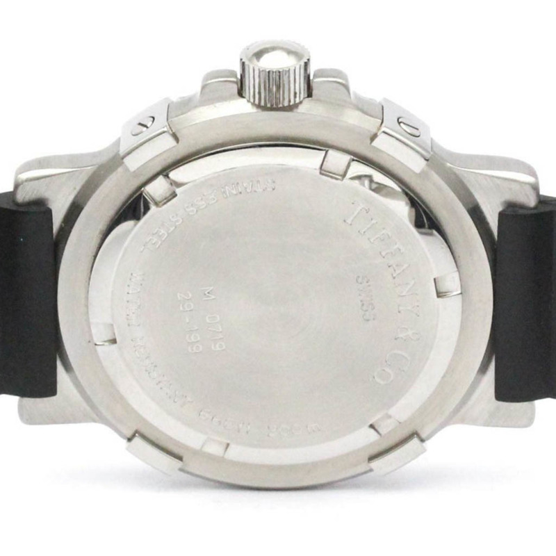 蒂芬妮潛水員石英不鏽鋼男士腕錶 M0719-5