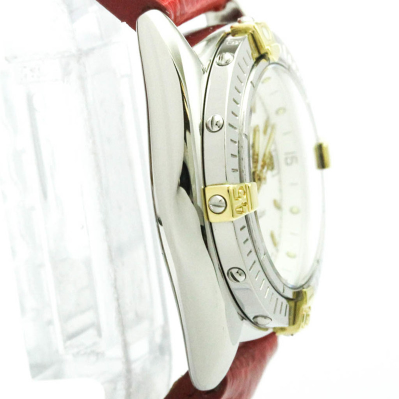 百年靈 Callistino 金色精鋼石英女錶 B52045.1 拋光-8