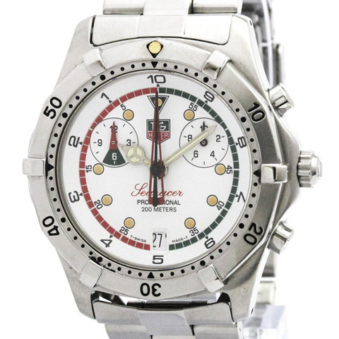 TAG HEUER 豪雅 Searacer 專業計時腕錶 CK111R 拋光款