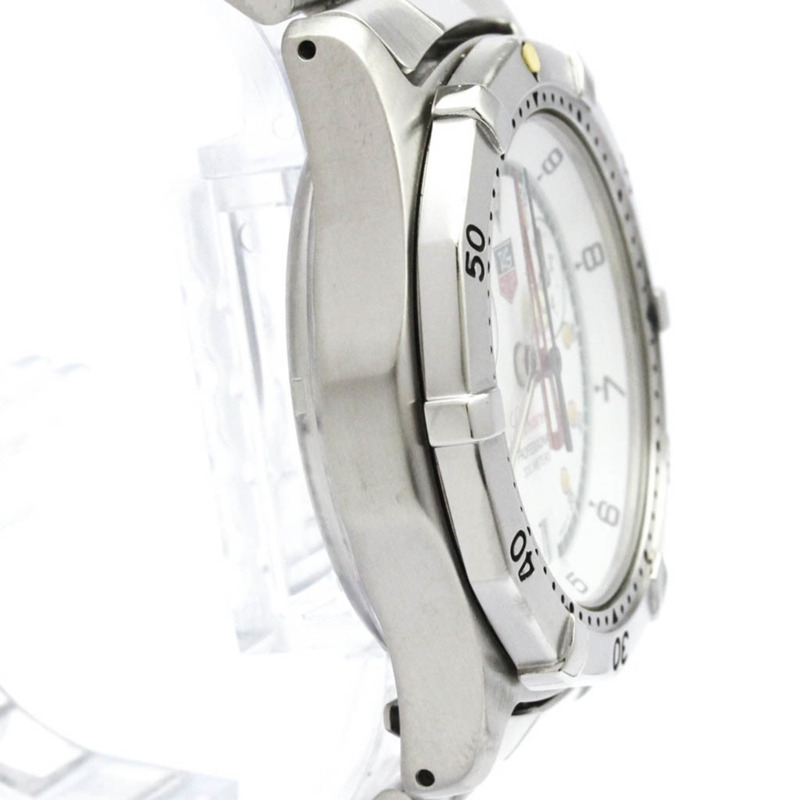 TAG HEUER 豪雅 Searacer 專業計時腕錶 CK111R 拋光款-8