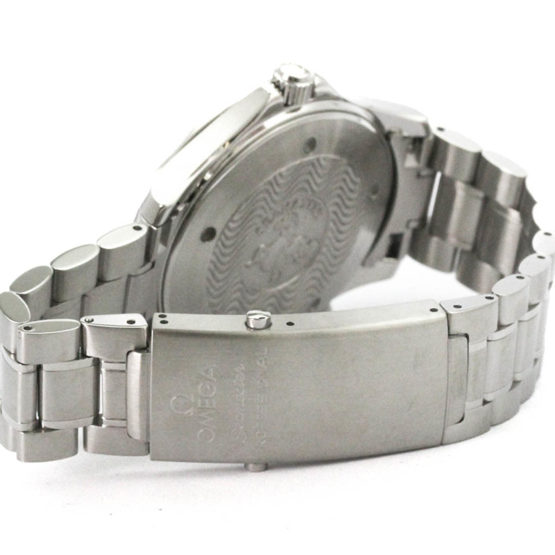 歐米茄海馬系列專業300米石英男士腕錶 2265.80 拋光款-4