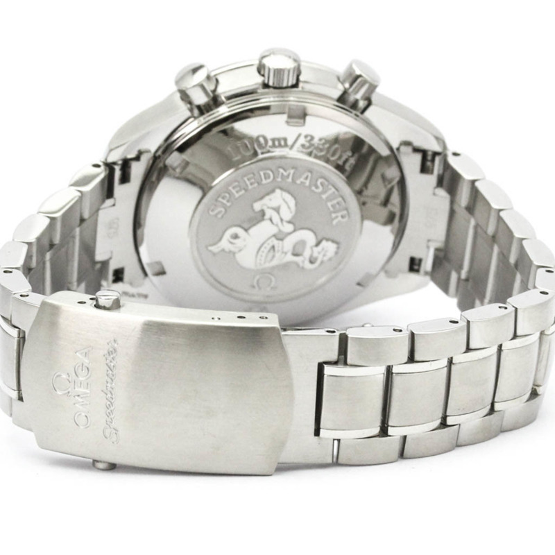 歐米茄超霸系列日期顯示精鋼自動男士腕錶 3210.50 拋光款-4