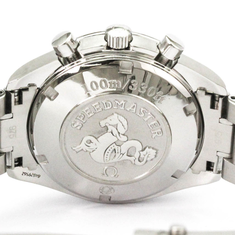 歐米茄超霸系列日期顯示精鋼自動男士腕錶 3210.50 拋光款-5