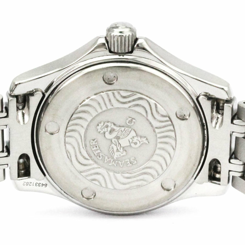 歐米茄海馬系列120公尺精鋼石英女錶 2581.80 拋光款-5