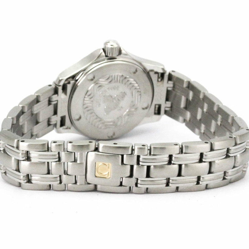 歐米茄海馬系列120公尺珍珠母貝錶盤精鋼女錶 2581.88 拋光-4