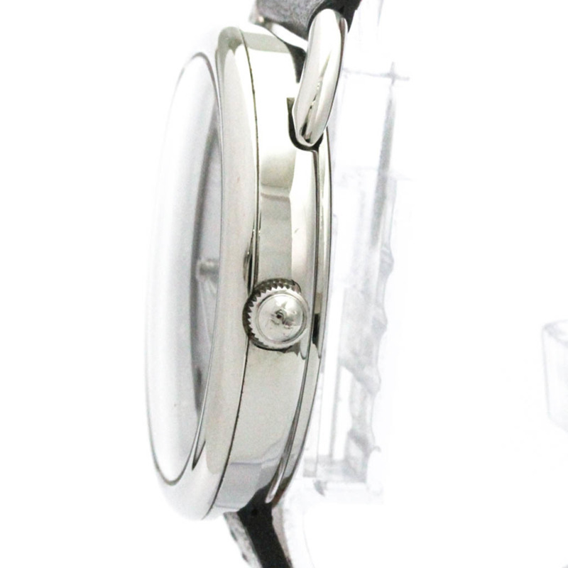 愛馬仕 Arceau 精鋼皮革自動男士腕錶 AR4.810 拋光-3