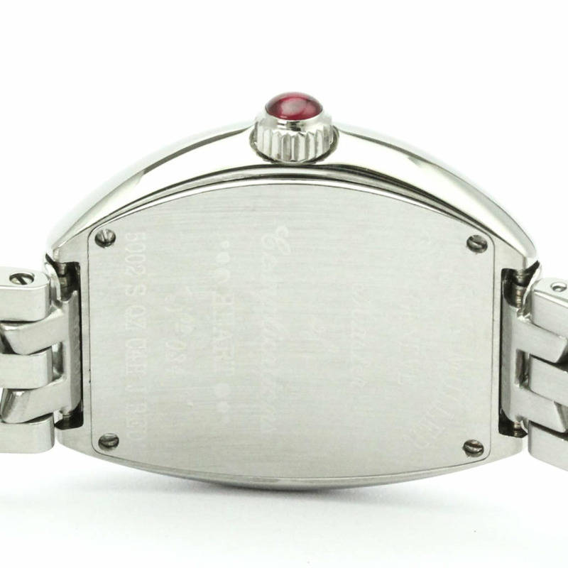 FRANCK MULLER 心連心石英女士手錶 5002S QZ C4H J RED (外裝仕上げ済み)-5