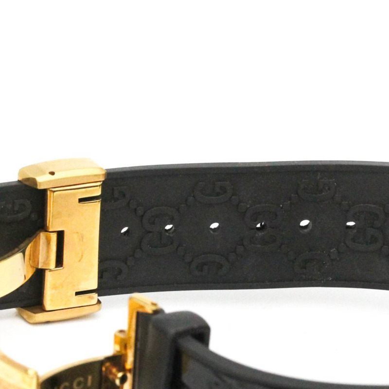 GUCCI I-Gucci 拉丁葛萊美特別版鍍金腕錶 YA114102-7