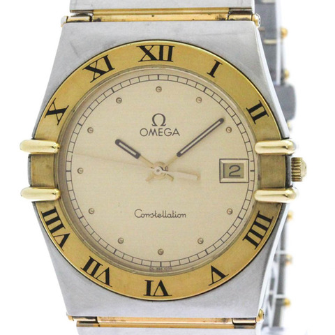 歐米茄星座系列18K金精鋼石英男士腕錶396.1070拋光款