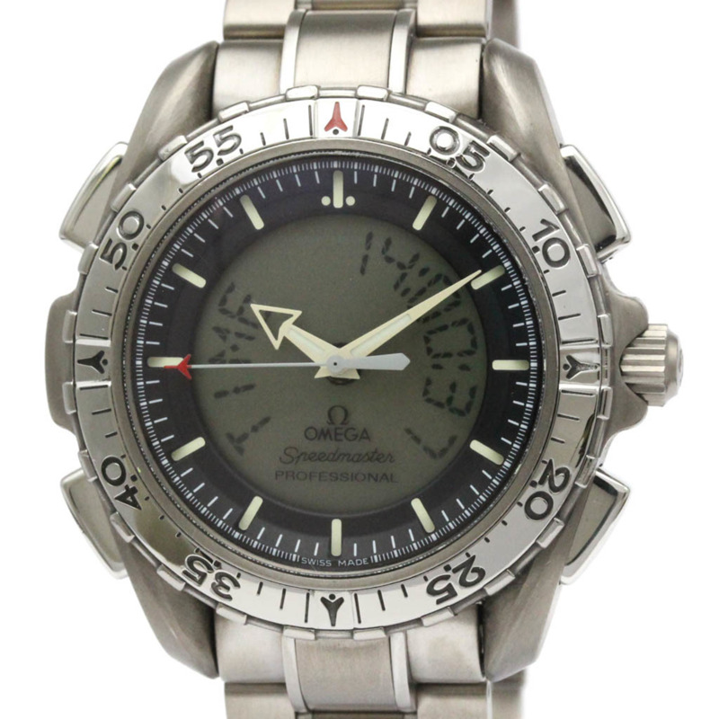 歐米茄超霸系列 X-33 鈦金屬石英男士腕錶 3290.50 拋光款-0