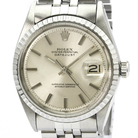 Rolex Datejust 1603 不鏽鋼自動男士腕錶（復古款）
