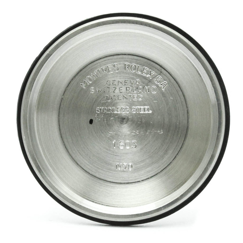 Rolex Datejust 1603 不鏽鋼自動男士腕錶（復古款）-9