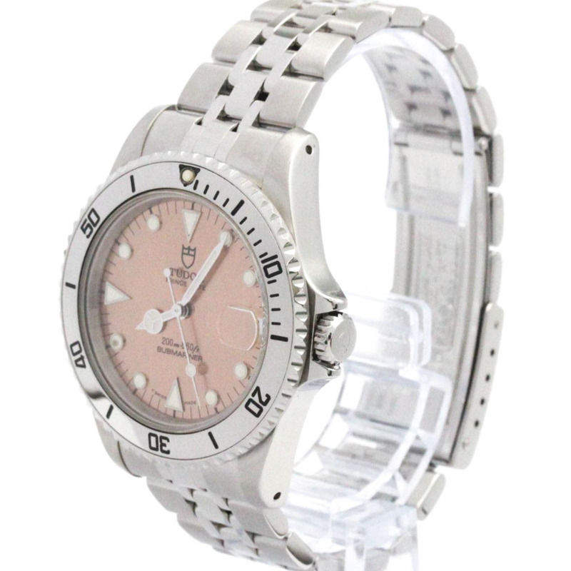 帝舵勞力士潛航者型鋼製自動男士腕錶 75190 拋光-1