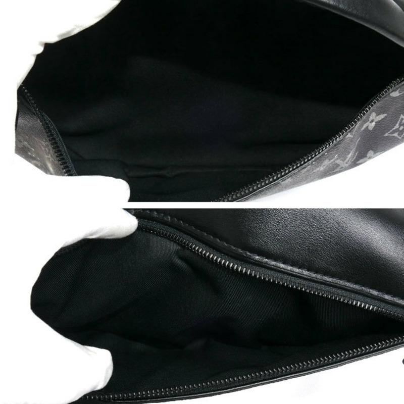 路易威登 Monogram Galaxy Discovery 男士腰包,黑色,M44444-3