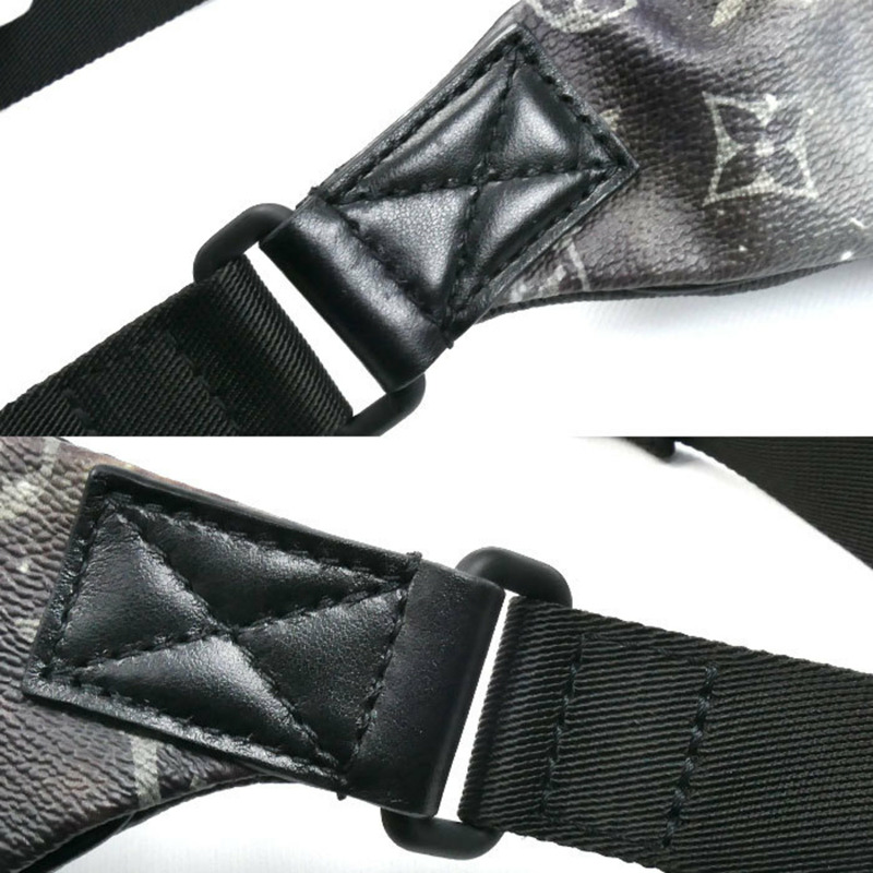 路易威登 Monogram Galaxy Discovery 男士腰包,黑色,M44444-5