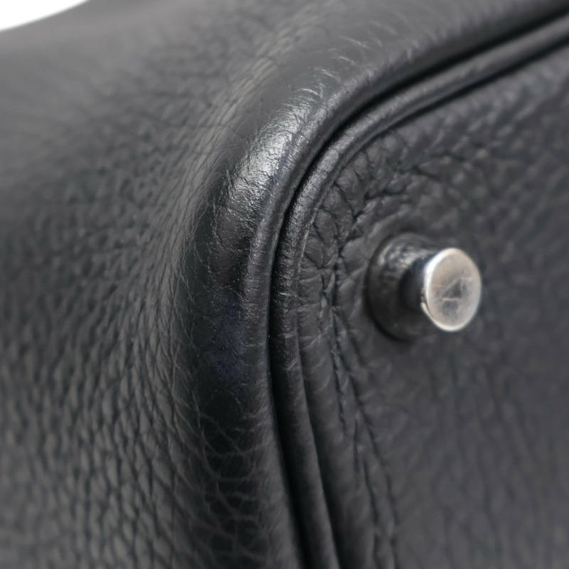 經典黑色 Taurillon牛皮 Picotin Lock 18 手提包 U刻 銀釦【HERMES 愛馬仕】 H056289CC-8