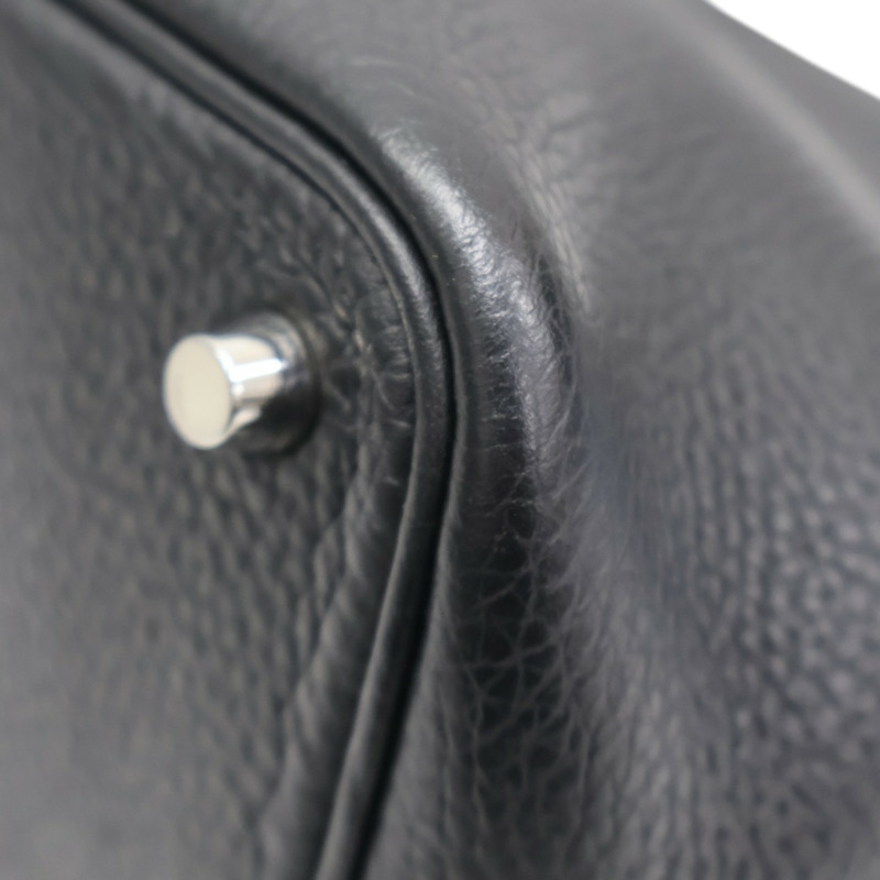 經典黑色 Taurillon牛皮 Picotin Lock 18 手提包 U刻 銀釦【HERMES 愛馬仕】 H056289CC-9
