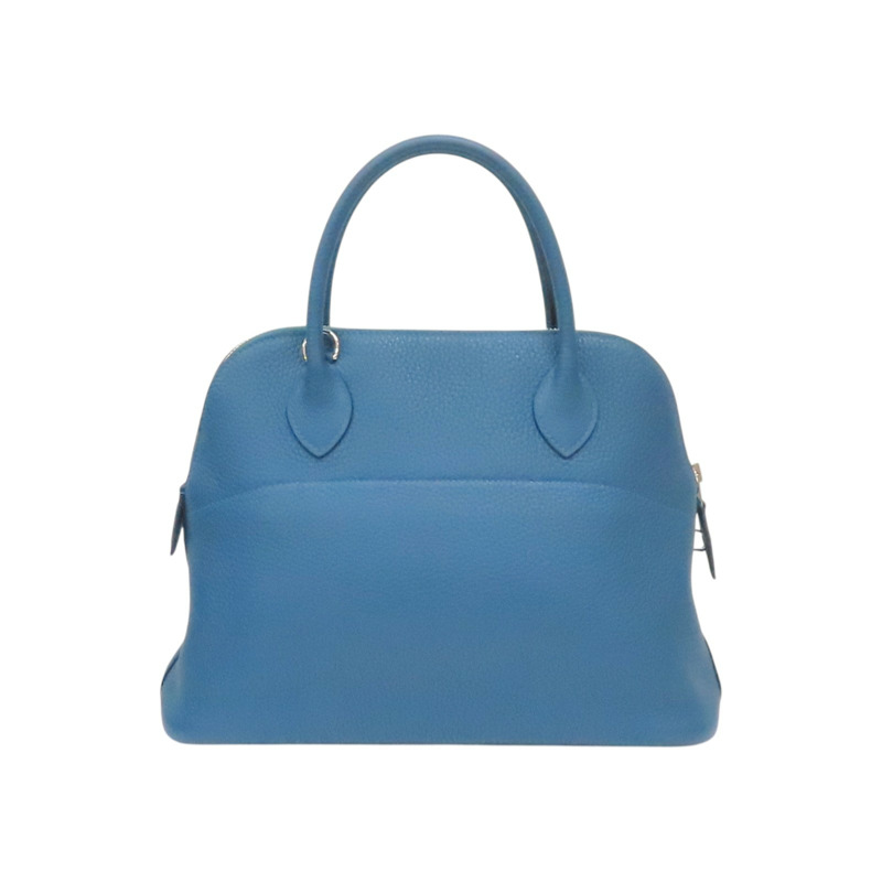 異域藍 TC牛皮 Bolide 31 兩用包 T刻【HERMES 愛馬仕】-1