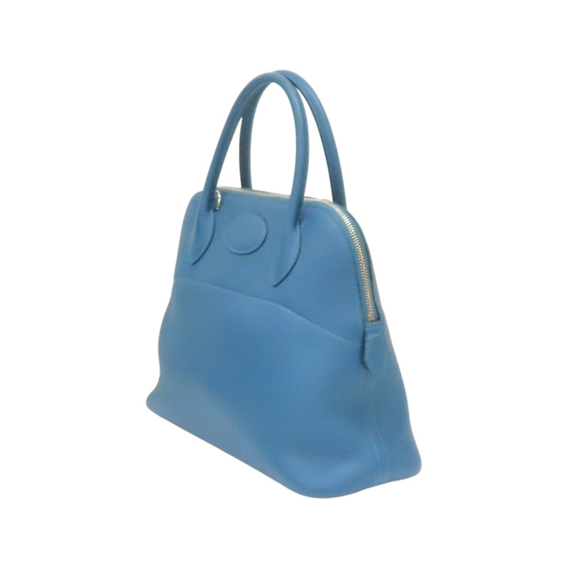 異域藍 TC牛皮 Bolide 31 兩用包 T刻【HERMES 愛馬仕】-2