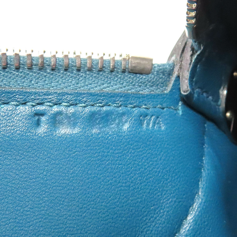 異域藍 TC牛皮 Bolide 31 兩用包 T刻【HERMES 愛馬仕】-8