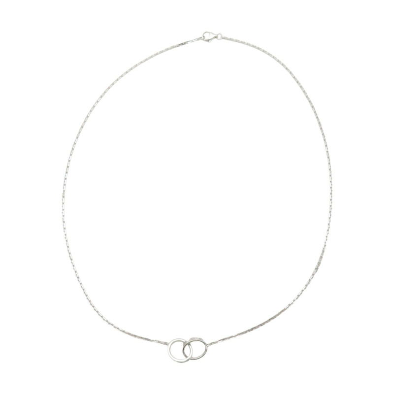 18K白金 鑽石 Love 項鍊【Cartier 卡地亞】-1