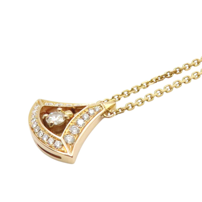 18K玫瑰金 Divas Dream 項鍊【BVLGARI 寶格麗】 CL858253-4