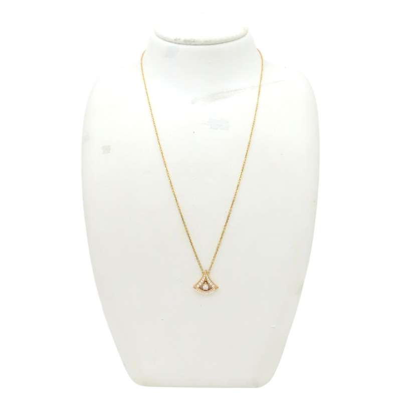 18K玫瑰金 Divas Dream 項鍊【BVLGARI 寶格麗】 CL858253-12