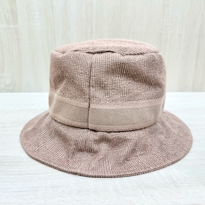 DIOR玫瑰粉刺繡漁夫帽-2