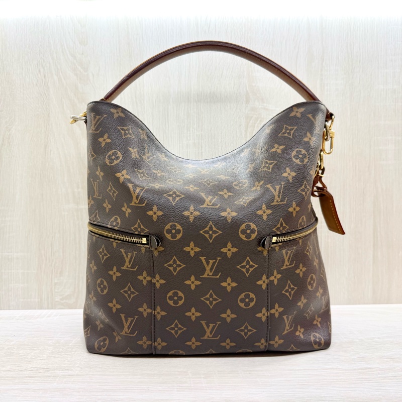LV 原花HOBO肩背斜背包Melie M41544-3