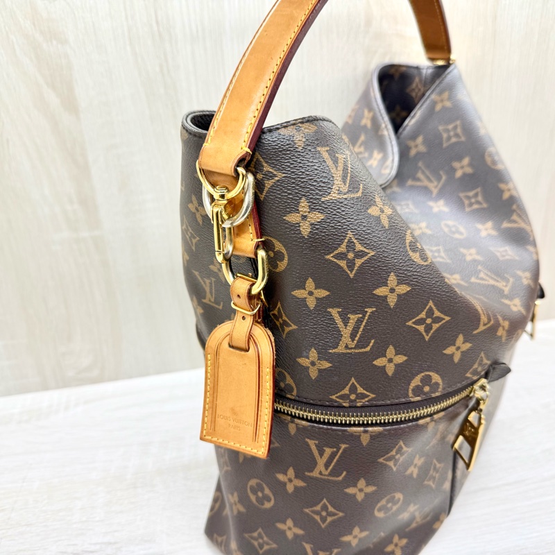 LV 原花HOBO肩背斜背包Melie M41544-7