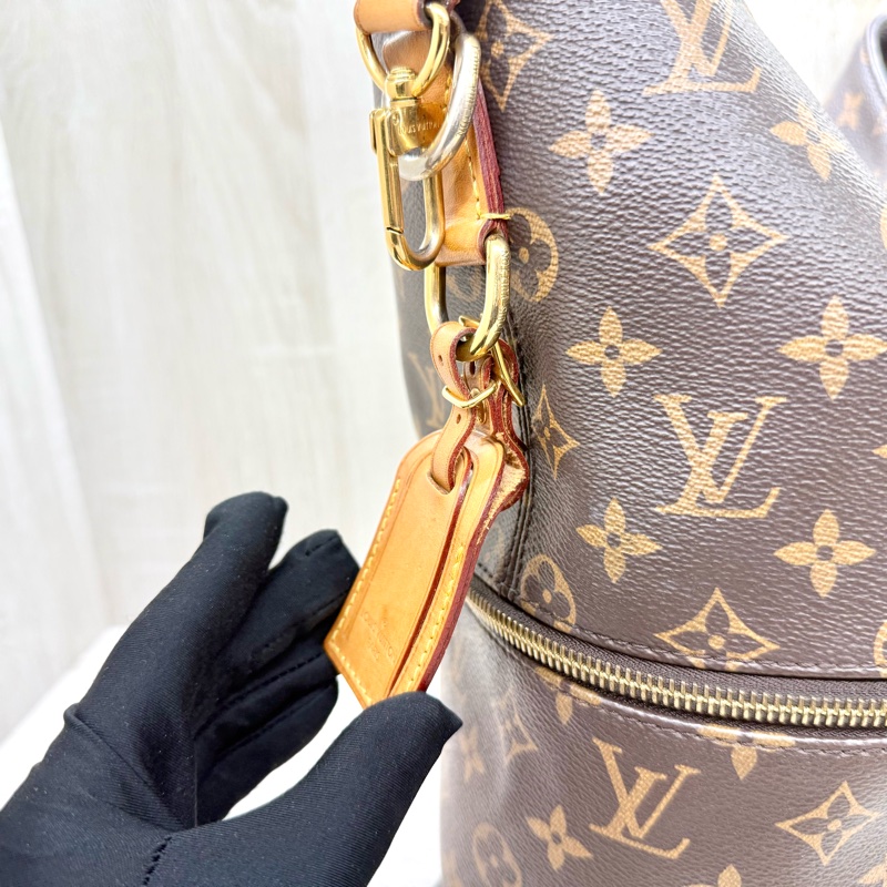 LV 原花HOBO肩背斜背包Melie M41544-15